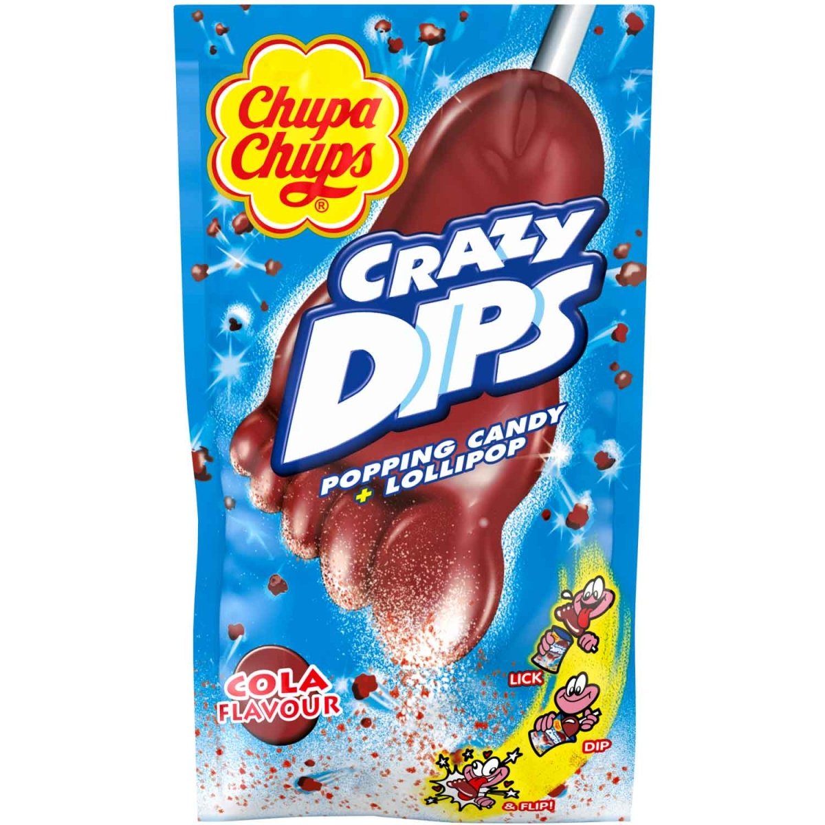 Chupa Chups Crazy Dips Cola (14g) - CandyKosmos