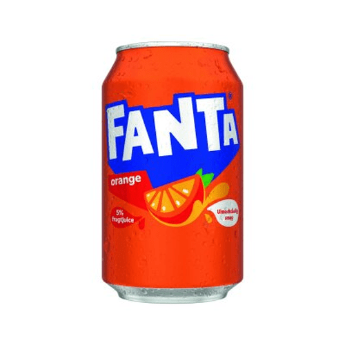 Fanta Orange Dänemark (330ml) - CandyKosmos