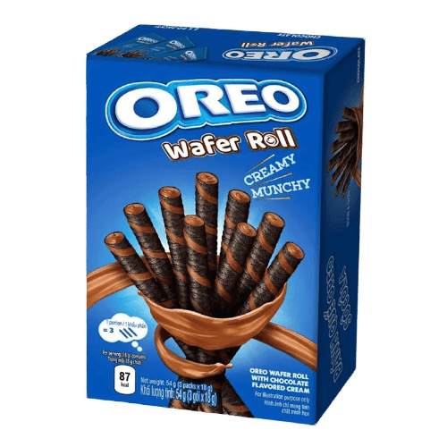 Oreo Wafer Roll Chocolate (54g) - CandyKosmos